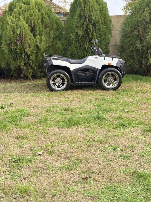 Atv 500 cc 4x2(este de strada)numere negre