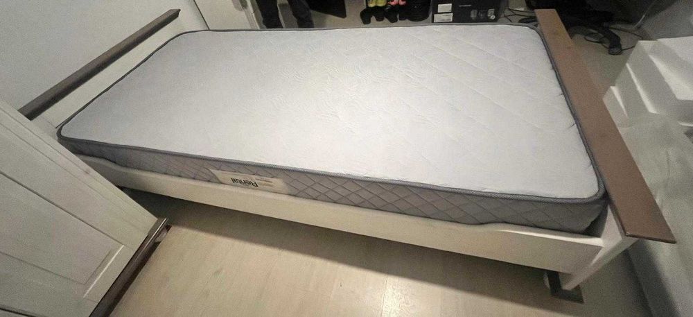 Set Pat copil LUNA (90 x 200 cm) + Somiera + Saltea