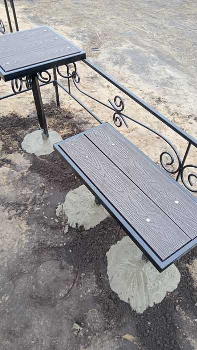 Оградки столы лавочки