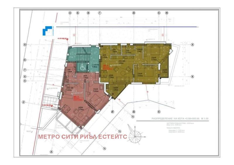 2-стаен в София-Горубляне площ 87 цена 129900