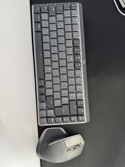 Pachet Tastatura Logitech Mechanical MX mini + Mouse MX master 2