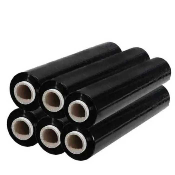 Стреч фолио черно и безцветно 23 мкр. /  2.000 кг, 3.200 кг