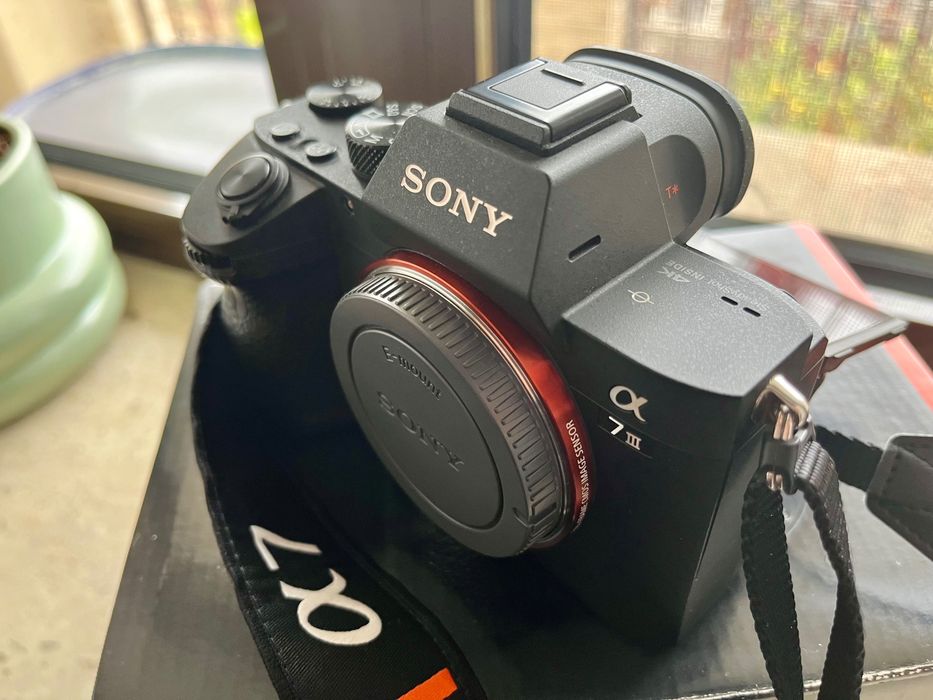 Sony a7 III (M3 / iii) full-frame mirrorless + obiectiv - ca NOU, shutter = 1854