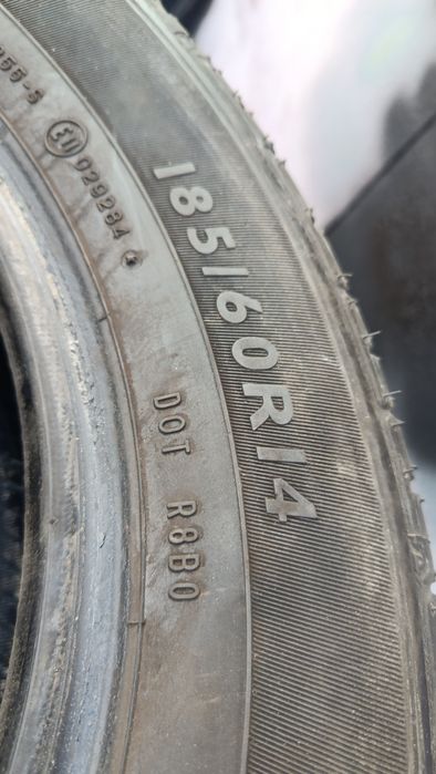 Dunlop 185/60/14 летние