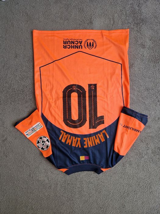 Tricou Lamine Yamal FC Barcelona 10 Orange