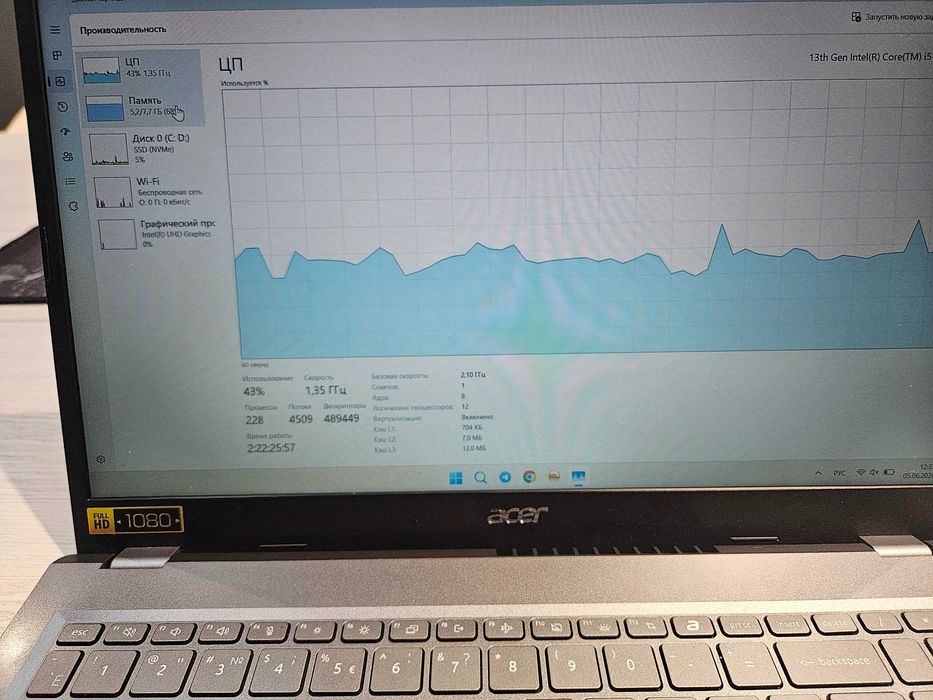 ACER ASPIRE 15 ssd 512 gb
