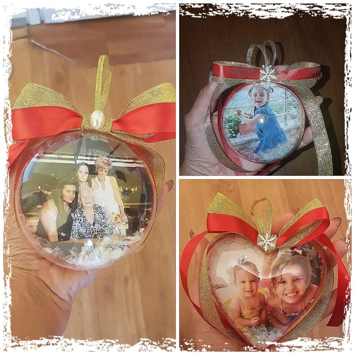 Коледна топка с ваша снимка