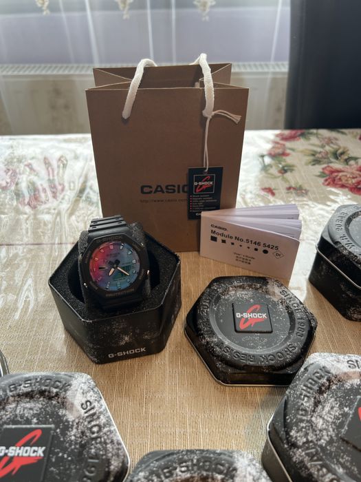 Ceas Casio G-Shock GA-2100SR-1A negru