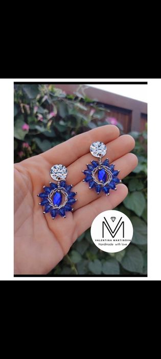 Комплект бижута (диадема,обици)