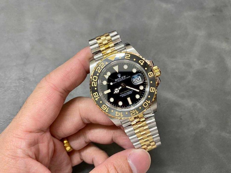 rolex gmt-master двуцветен