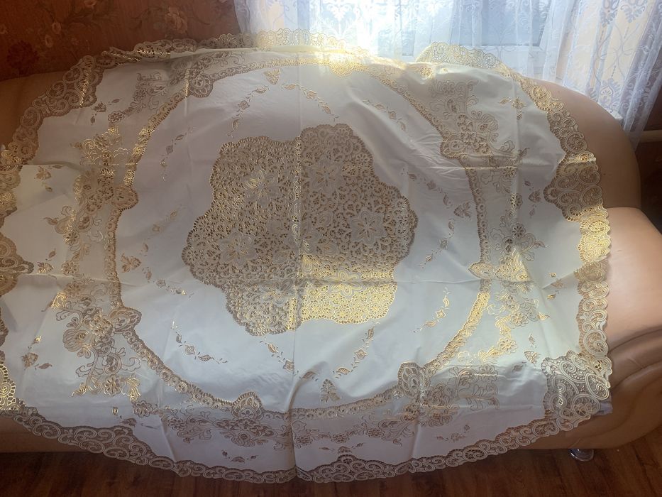 Клеенка круглая новая