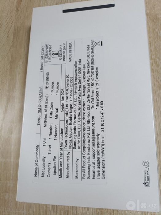 Samsung Tab A11 Simcardli Planshet sotiladi