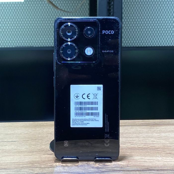 Xiaomi Poco X6 5G, Black, 256 gb, 9136/A10