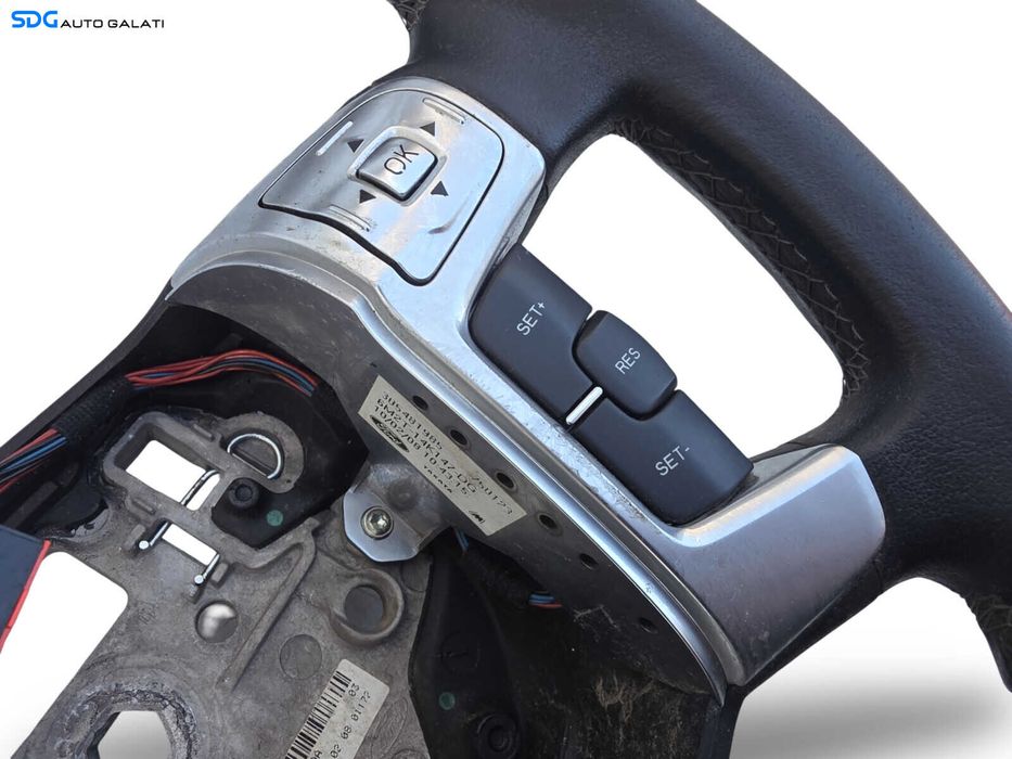Volan 4 Spite cu Comenzi FARA Airbag Ford S Max 2006 - 2014 Cod 7S71-3600-JB 6M2T-14K147-DG 6M2T-14K147-CH [K5206]