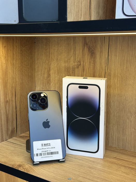 айфон 14 про черный 256гб