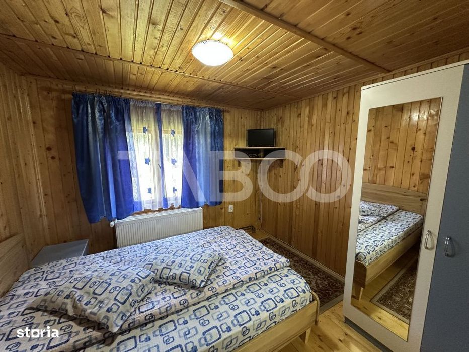 Cabana spatioasa la 5 km de Partia Sureanu complet mobilata si utilata