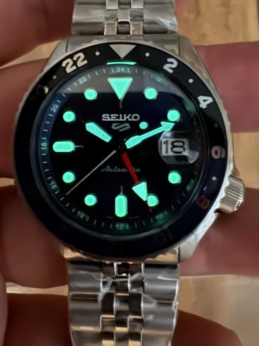 Seiko 5 Sports 42 mm SKX007 Blueberry SSK003 Automatic GMT 4R34 Safir Jubilee