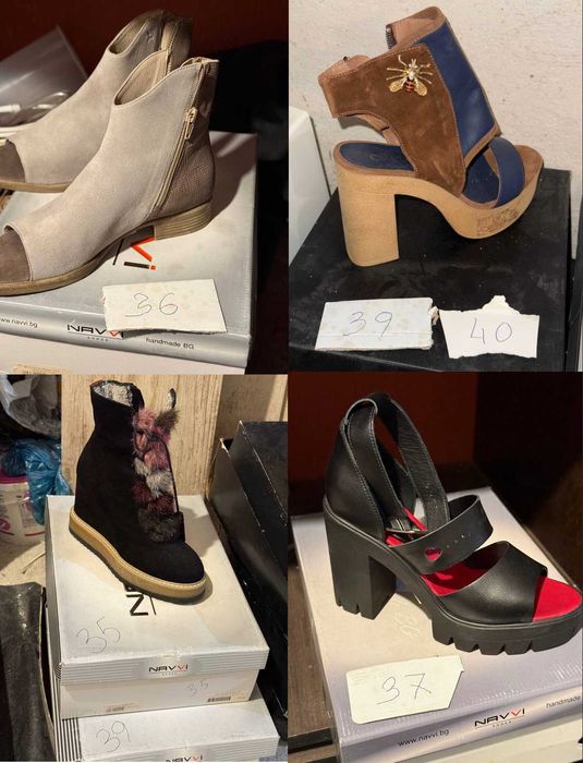 Обувки естествена кожа българско производство! 10 лв. за чифт!!!