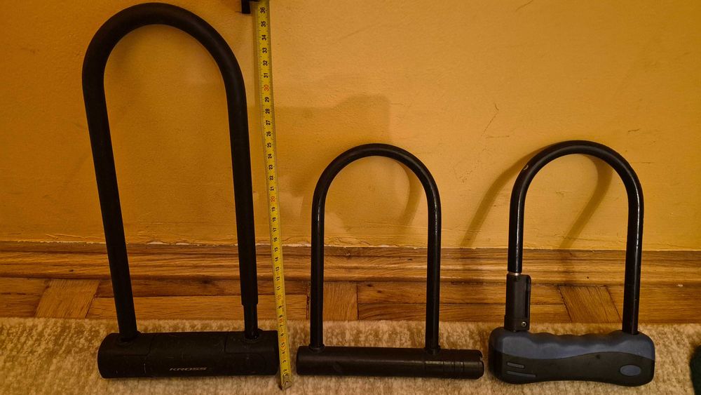 Antifurt bicicleta lacat ulock din otel cheie U Lock legatoare cablu