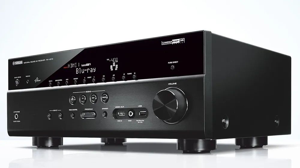 Yamaha RX-V673 7.2 AV ресийвър Dolby TrueHD DTS-HD HDMI пълен комплект