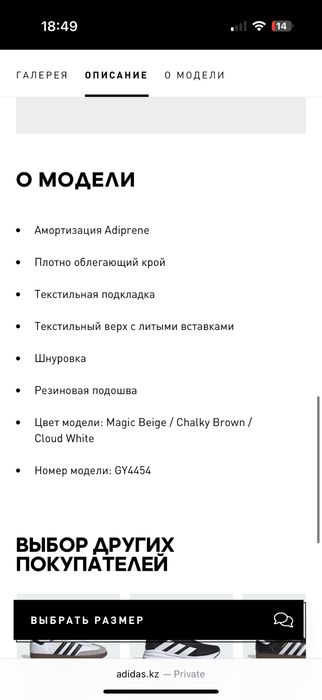 Кроссовки Adidas Ozelia Knit Оригинал