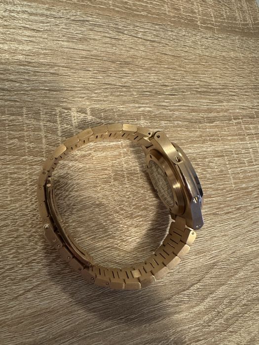 Часовни Сейко мод/seiko mod patek philip модел розово злато/ rose gold