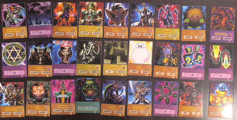 2 pachete Yu-Gi-Oh Retro – stil OCG / anime