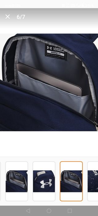 Раница Under Armour Hustle lite тъмносиня