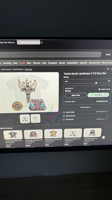 Travis scott JACKBOYS 2 тениска