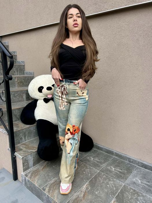 Топ модел дънки "Teddy Bear"