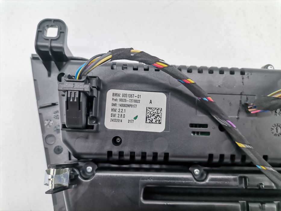 9351067 Керамика BMW Панел Климатик Аудио X5 F15 X6 F16