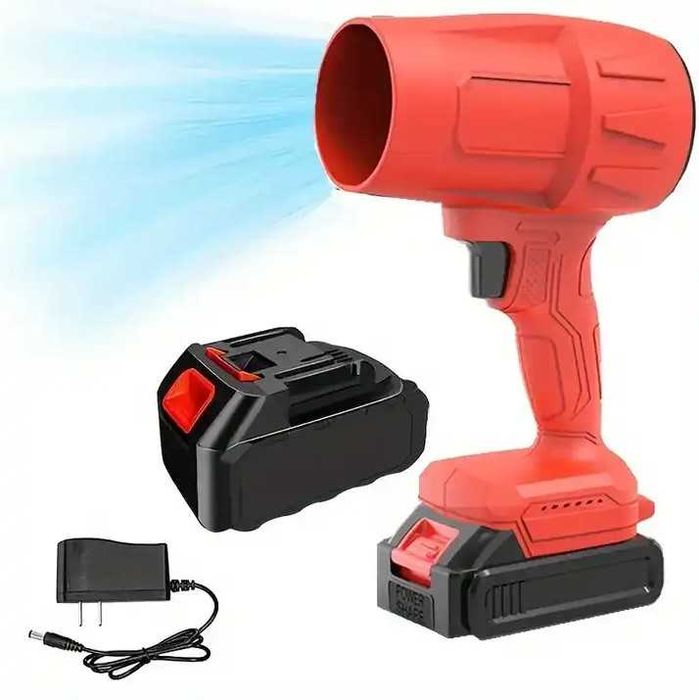 Акумулаторен Турбо Пистолет Мощна Духалка за листа, автомивка, сняг