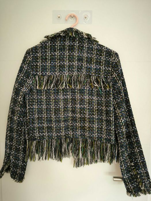 Букле яке с ресни Bershka