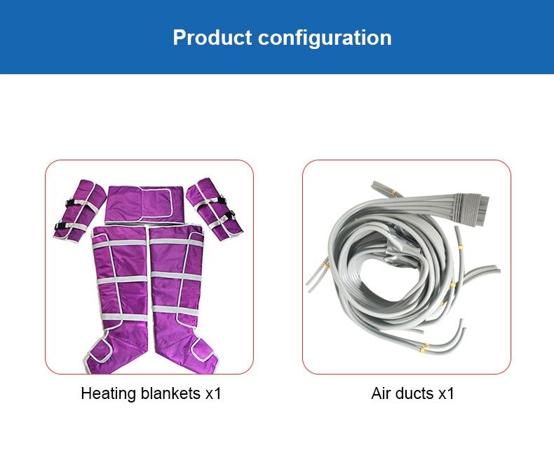 Лимфопреса за цяло тяло Апарат за Пресотерапия и лимфен дренаж на тяло