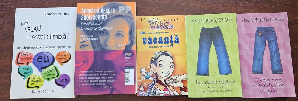 Lot 6 carti pentru Adolescenti