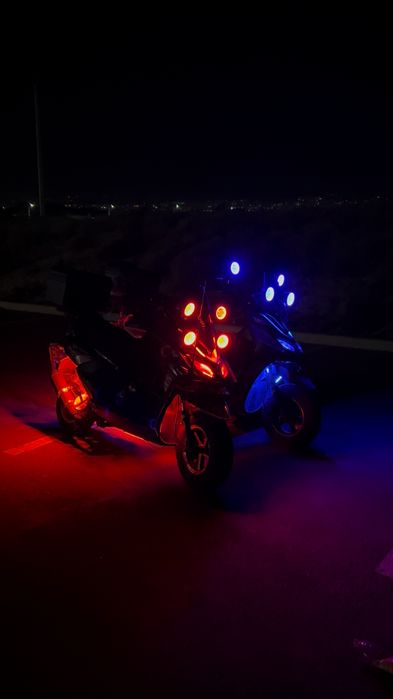 Samurai liya 150cc purple