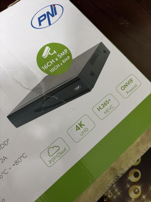 NVR dvr pni ip 816 4k camere wireless