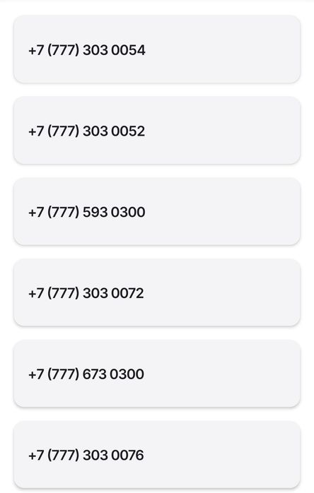 Вип телефон номер