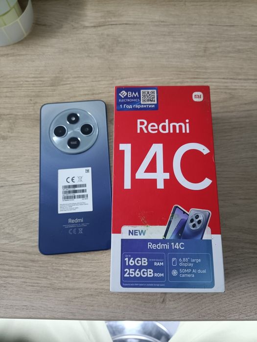 Redmi 14C продаётся срочно , б/у , в хорошем состоянии