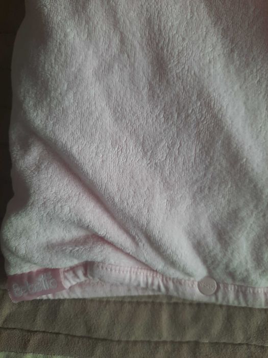 Зимно ватирано портбебе за момиче Bebetto с копчета