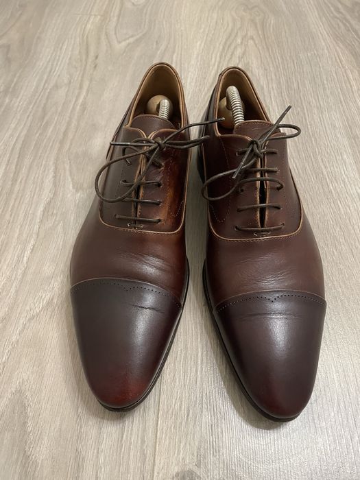 Pantofi Hugo Boss, integral piele