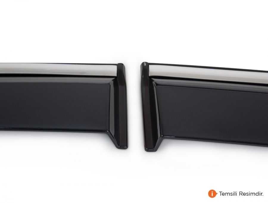 Paravanturi-deflectoare geam  cromate Nissan Qahqai