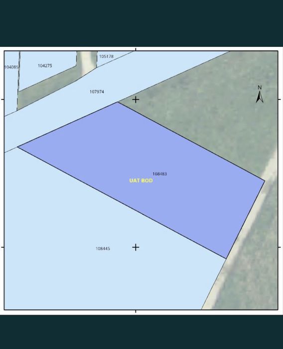 Bod str. Garii. Acces 2 strazi. Asfalt. Bod 18oo m