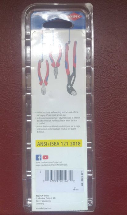 Переставной ключ KNIPEX 180мм