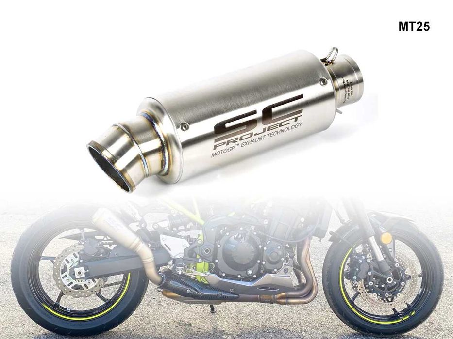 Tobă de eșapament moto sport SC Project 420 mm