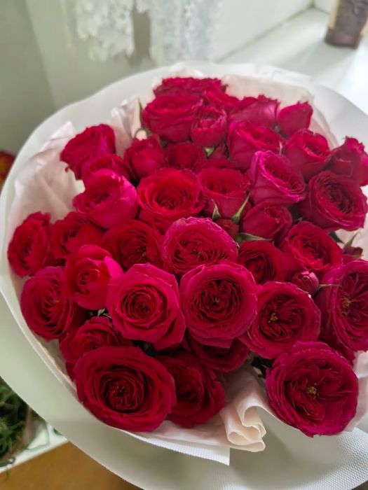 Арзан бағаға керемет букет гүлдер