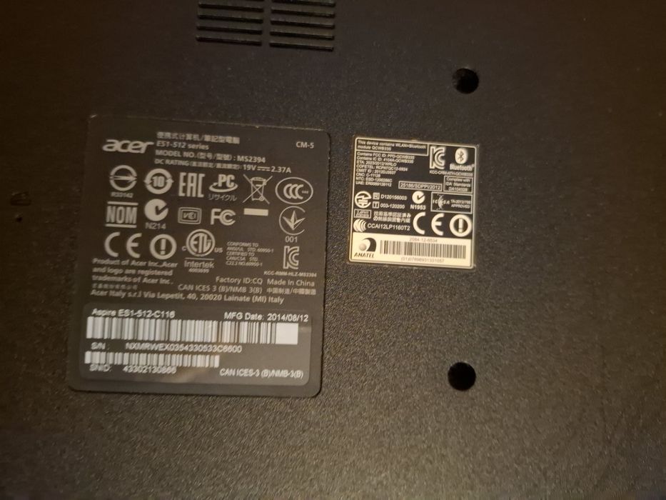 Laptop Acer Aspire E15 Start, 500GHDD, 4GRAM, impecabil