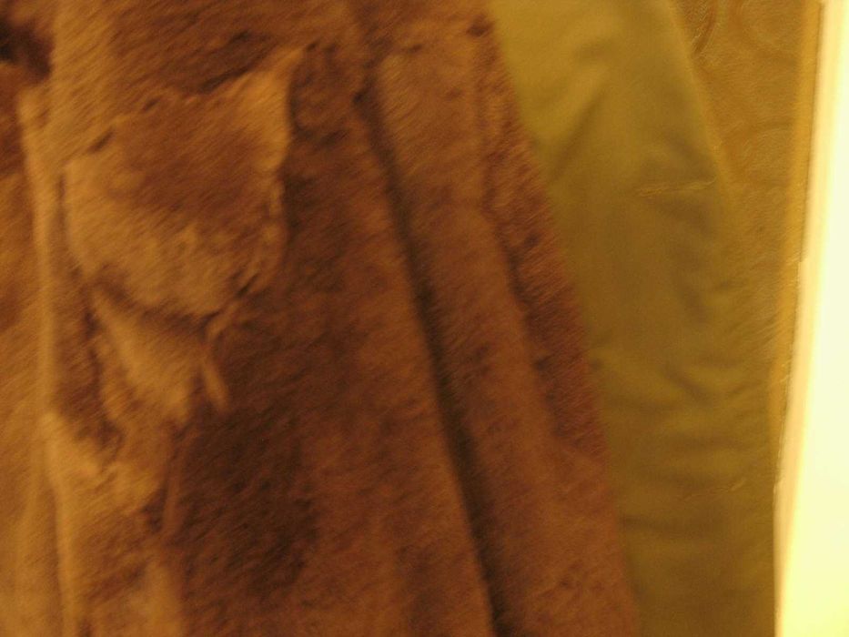 НОВА Шуба , масленозелена , с подплата Овча кожа , № 60