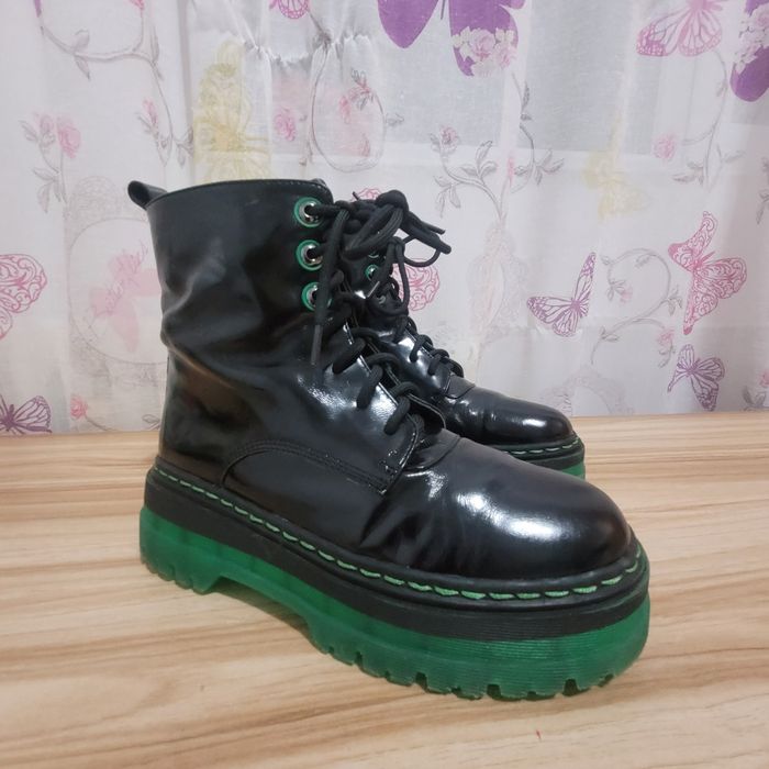 Bocanci negri Flavia Passini, marimea 37