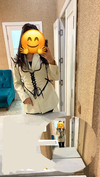 Продам пиджак с корсетом)